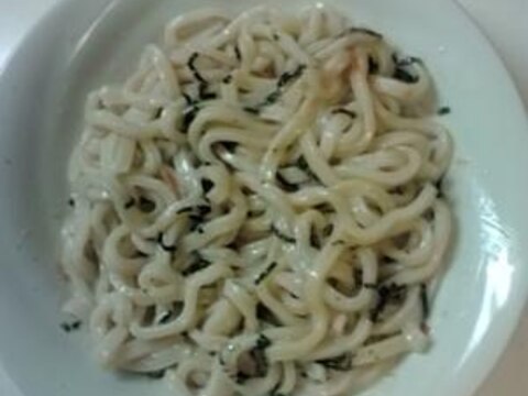 男の簡単飯！電子レンジで完結！和風ツナうどん